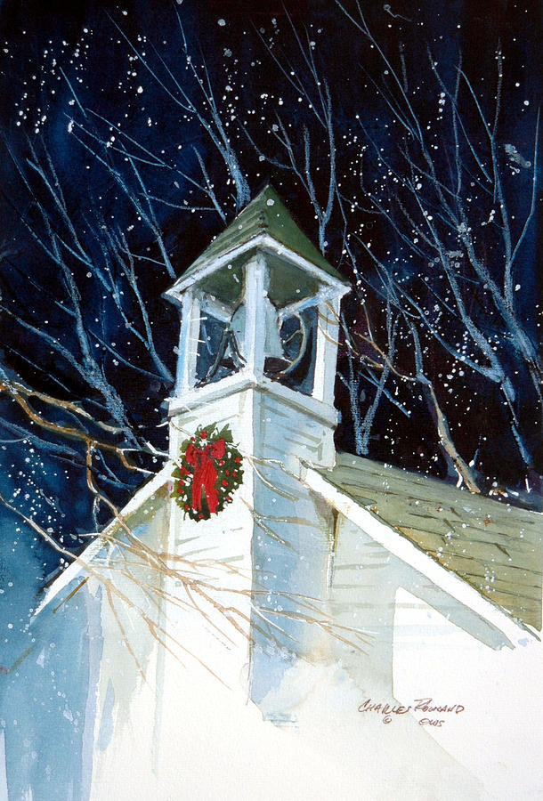 Liberty Christmas Painting by Charles Rowland