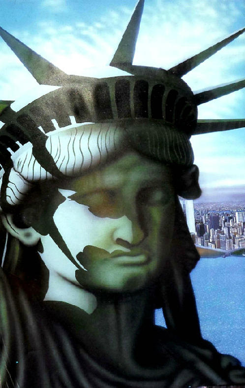 Liberty Enlightening the World Painting by Brett Sauce - Fine Art America