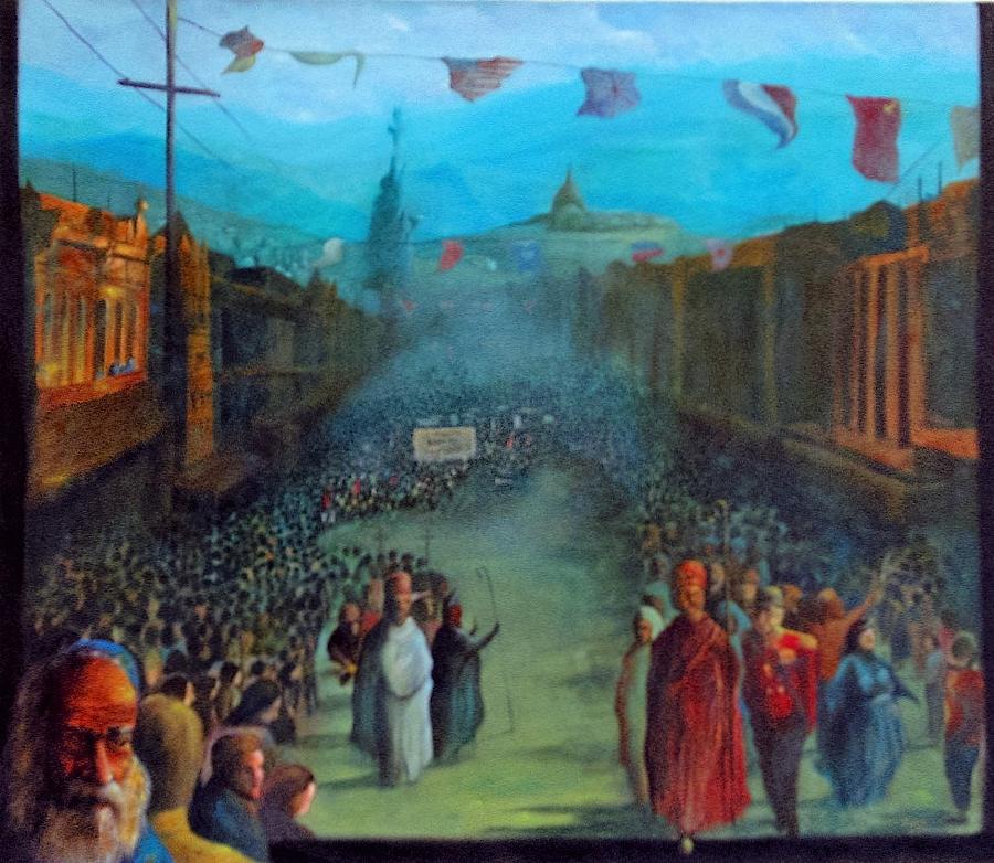Liberty, Equality,Fraternity Painting by John Edwe