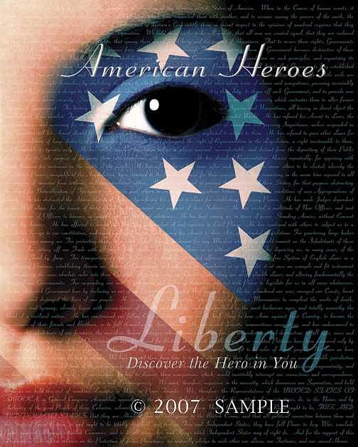 Hero Photograph - Liberty Icon of Heroes by Scott Collins Hero Photograph - Liberty Icon of Heroes by Scott Collins