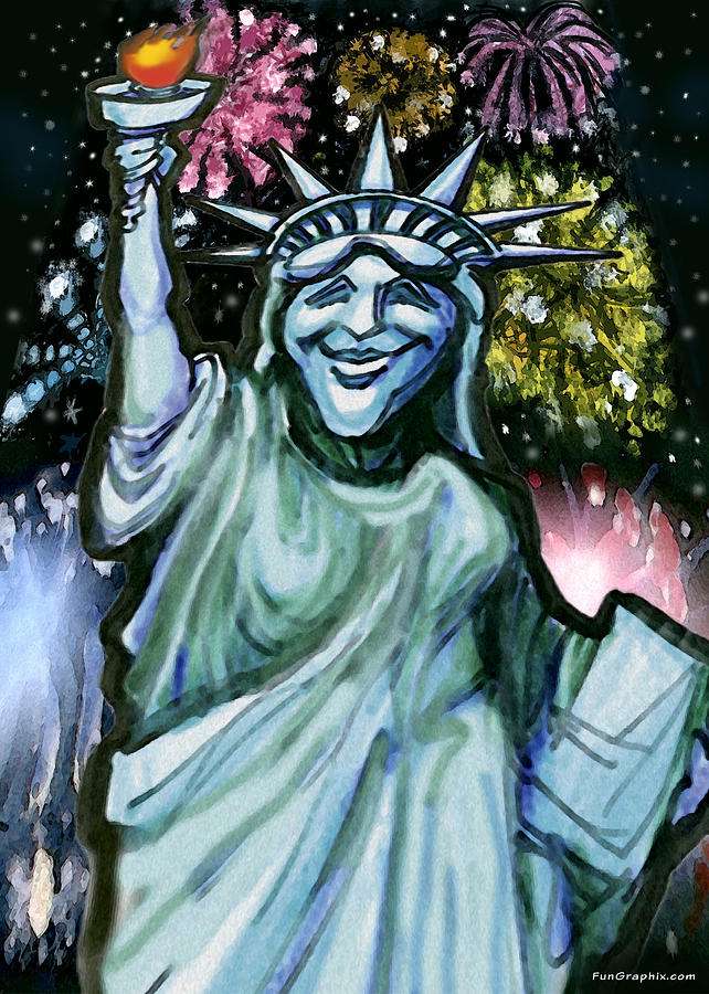 Liberty Painting by Kevin Middleton