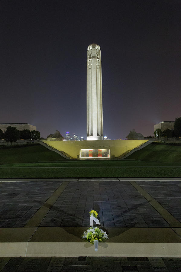 Liberty Memorial Flower Photograph by Joe Kopp