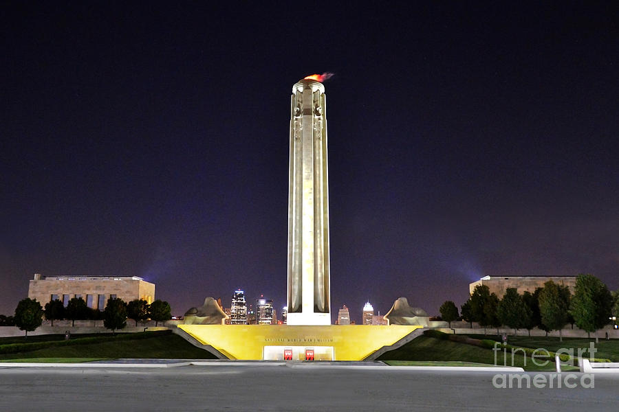 Liberty Memorial In Kansas City Photograph