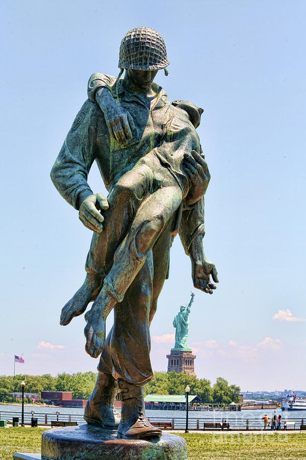 Statue Of Liberty Photograph - Liberty Park II by Chuck Kuhn