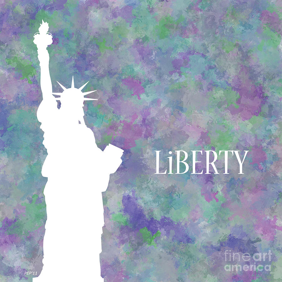 Liberty Digital Art by Phil Perkins