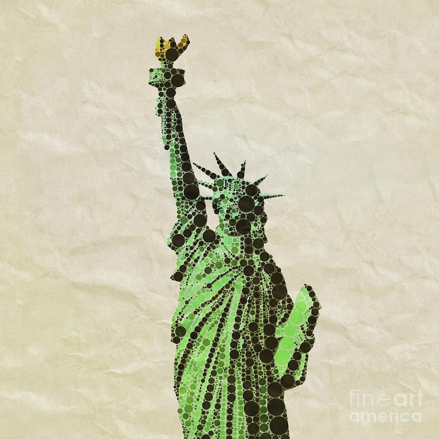 Liberty, Pop Art By Mb Digital Art
