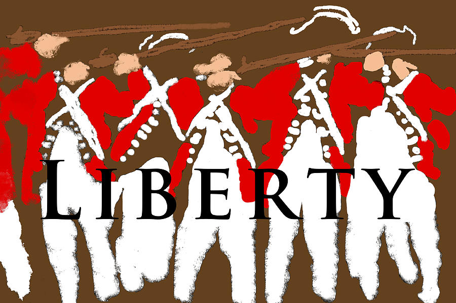 Liberty Revolution Brown Photograph by Suzanne Powers