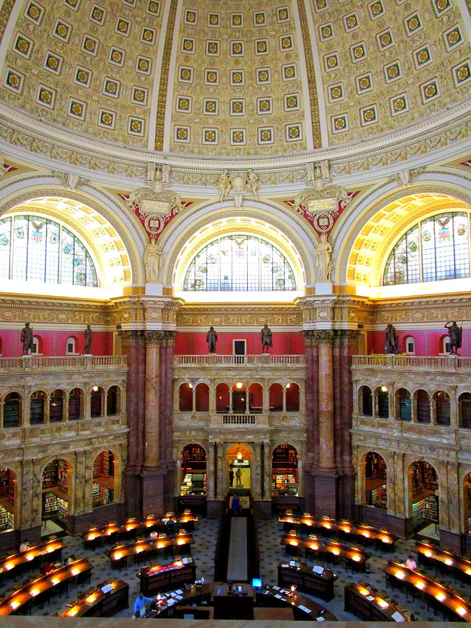 Library Of Congress 12 Photograph by Randall Weidner