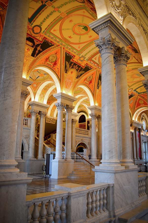 Library of Congress Columns Photograph by Doug Swanson - Fine Art America