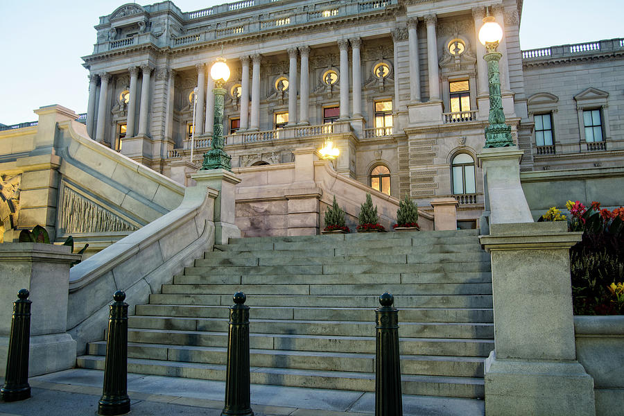 Washington D.c. Photograph - Library of Congress by Greg and Chrystal Mimbs