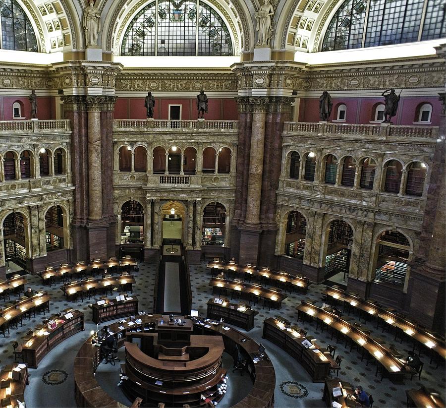 Library Of Congress Reading Room