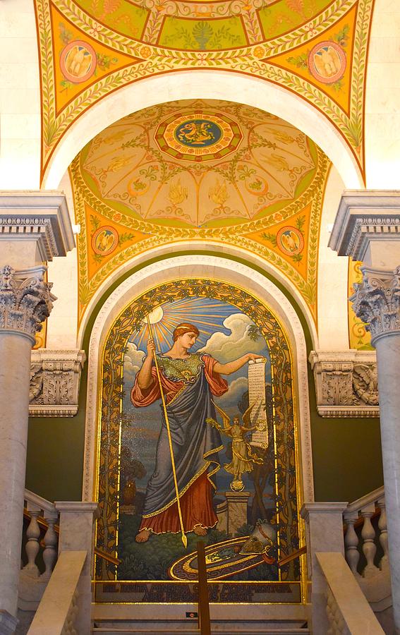 Library of Congress Stairway Photograph by Doug Swanson - Fine Art America