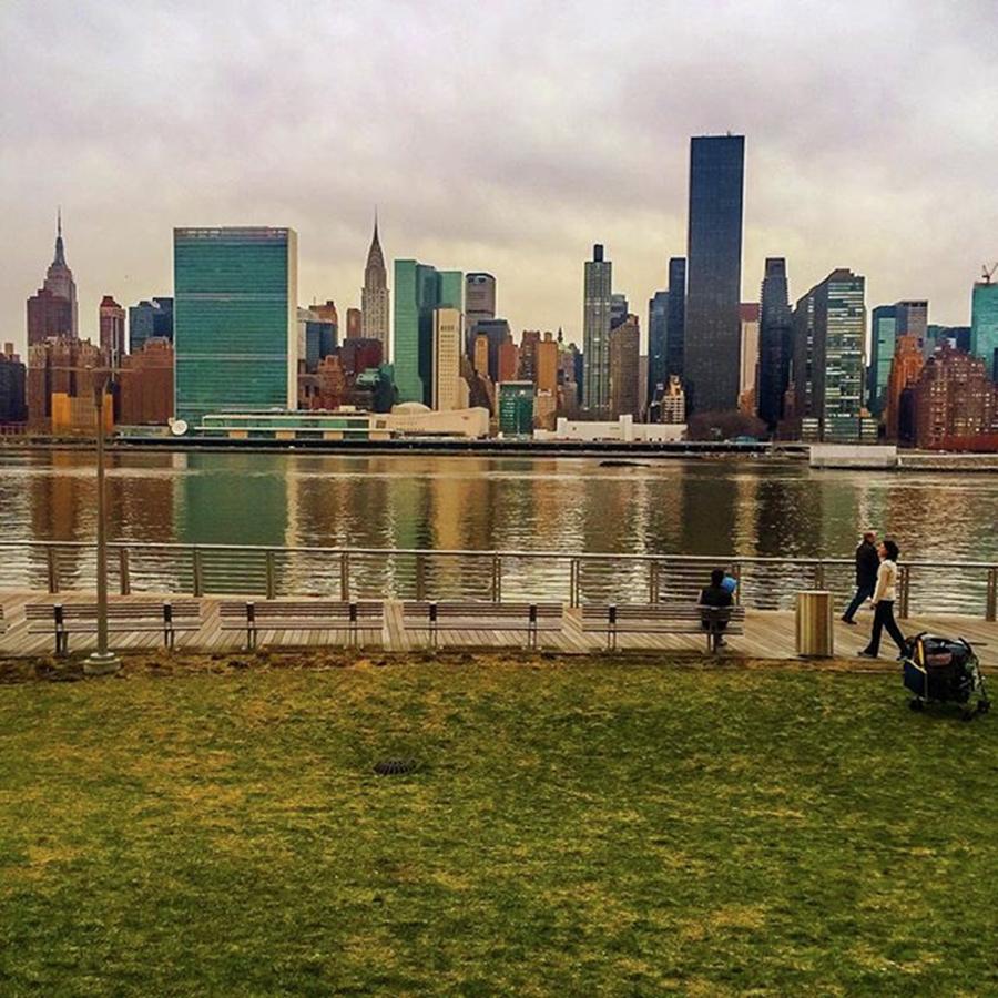 New York City Photograph - #lic #nyc #skyline #newyork #iphone by Clinton Brandhagen