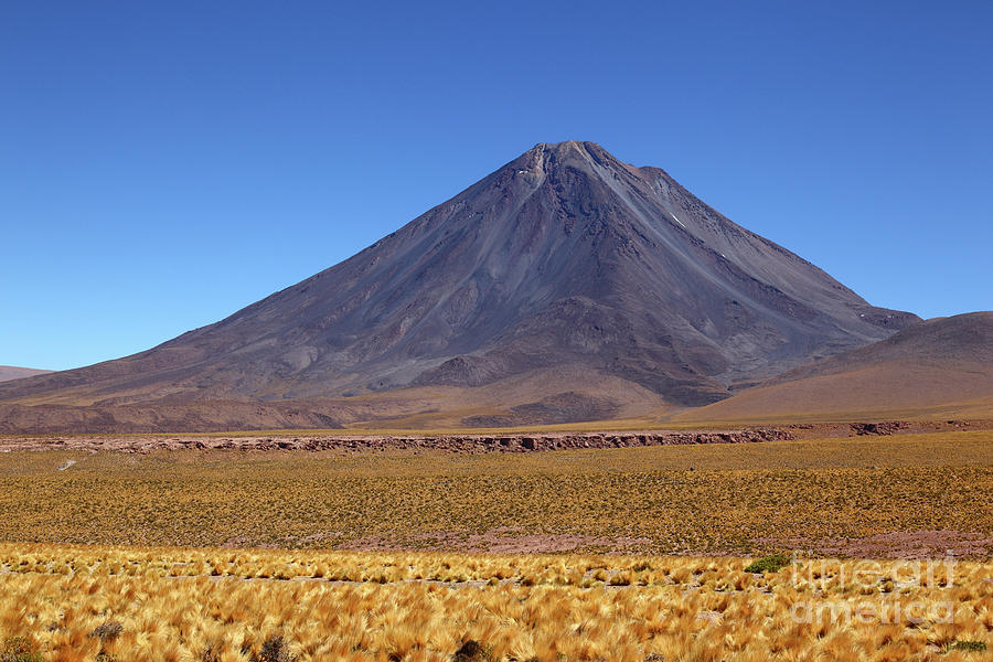 Licancabur Volcano San Pedro de Atacama Chile Photograph by James Brunker