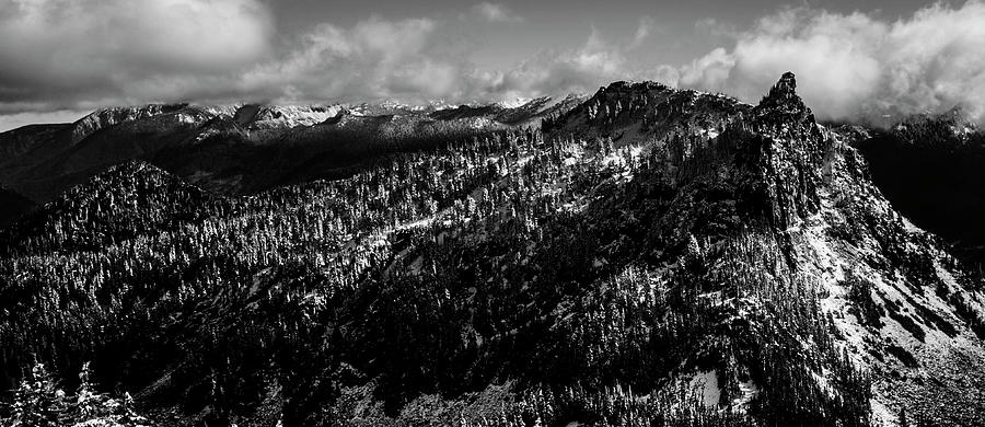 Lichtenberg Mountain Black and White Photograph by Pelo Blanco Photo