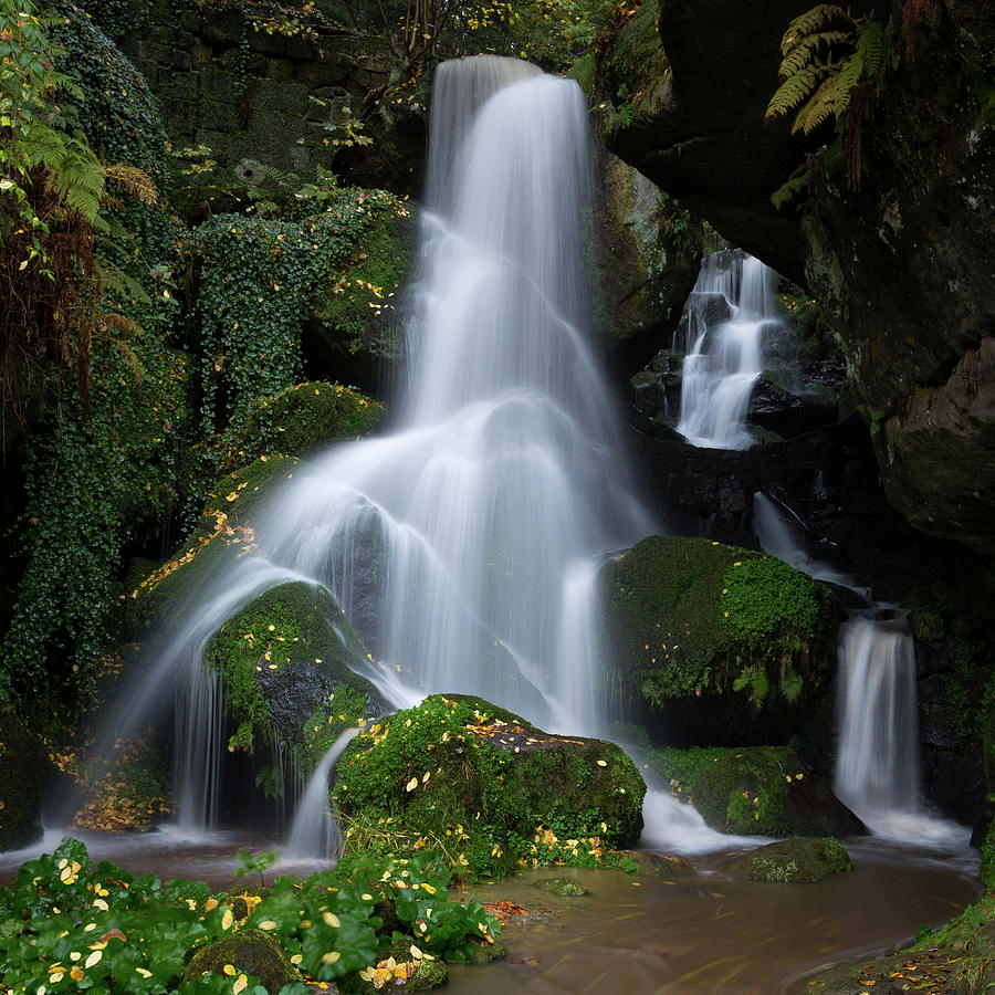 Nature Photograph - Lichtenhain Waterfall by Andreas Levi