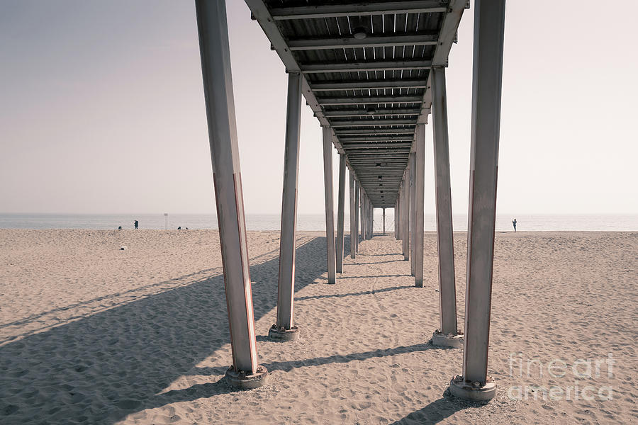 Venice Lido Beach in Spring Photograph by M G Whittingham