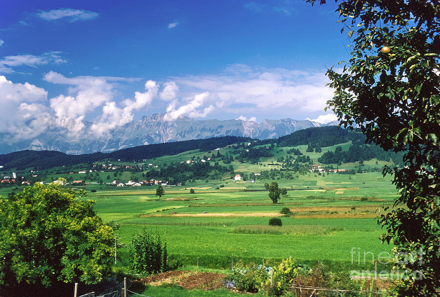 Landscape Photograph - Liechtenstein Countryside by Bob Phillips