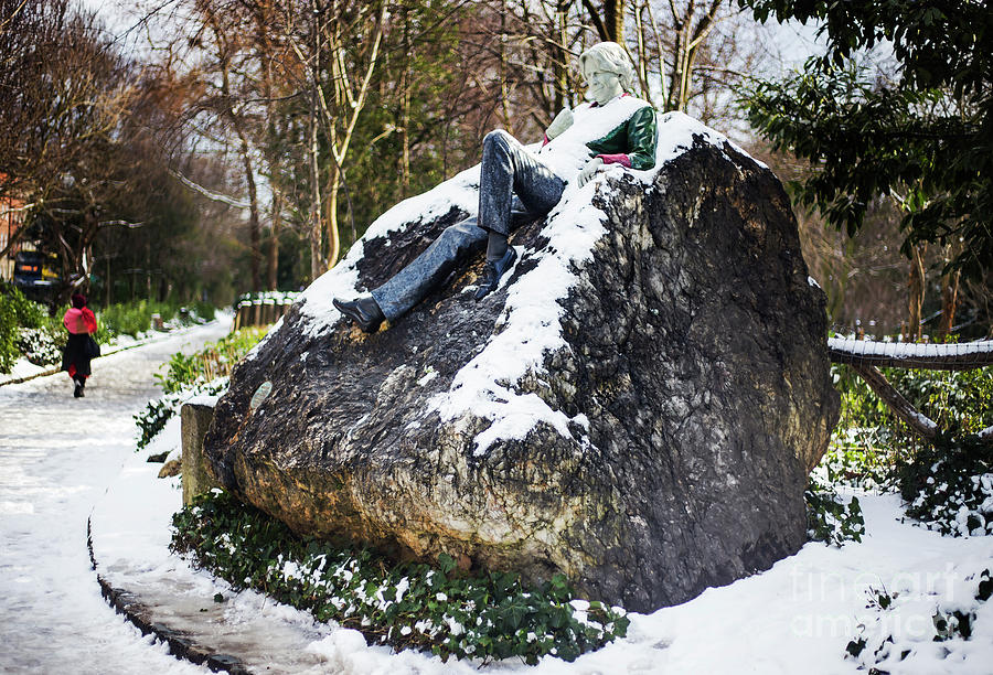 Winter Photograph - Life Around Oscar Wilde by Alex Art