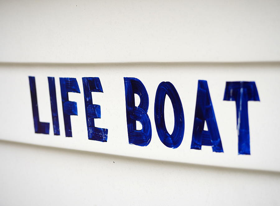 Life Boat  Photograph by Richard Reeve