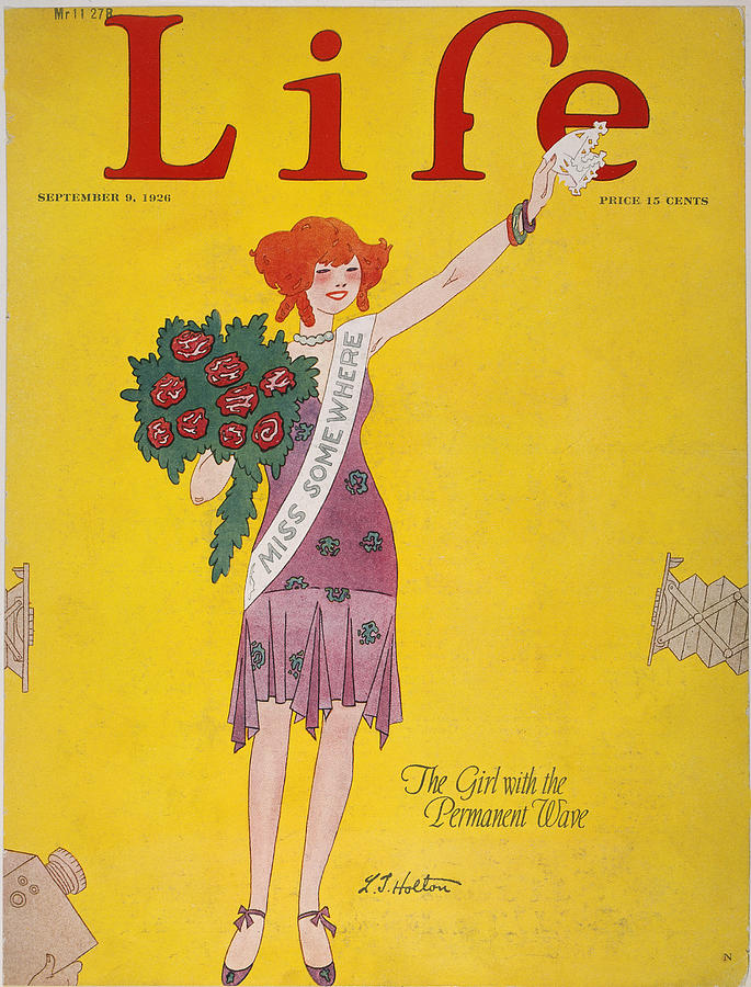Life Magazine Cover, 1926 Drawing by L T Holton