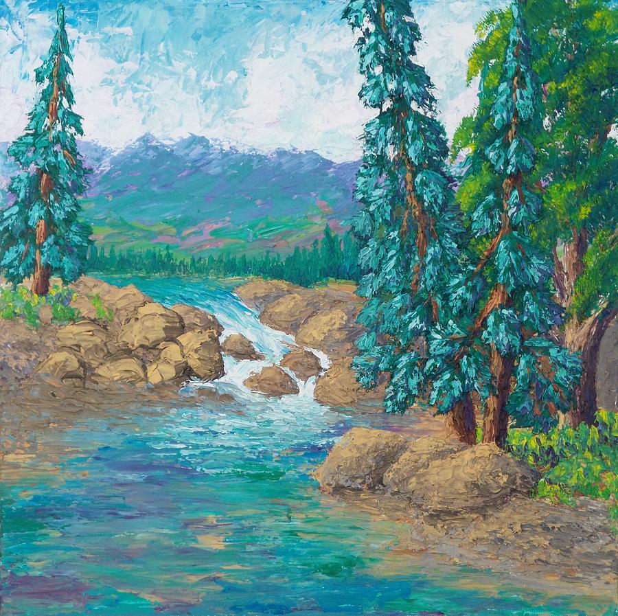 Life Flows Painting by Gary Rowell - Fine Art America