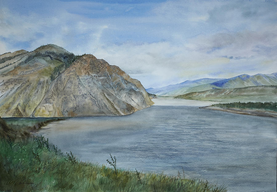 River of Life Painting by Deborah Horner
