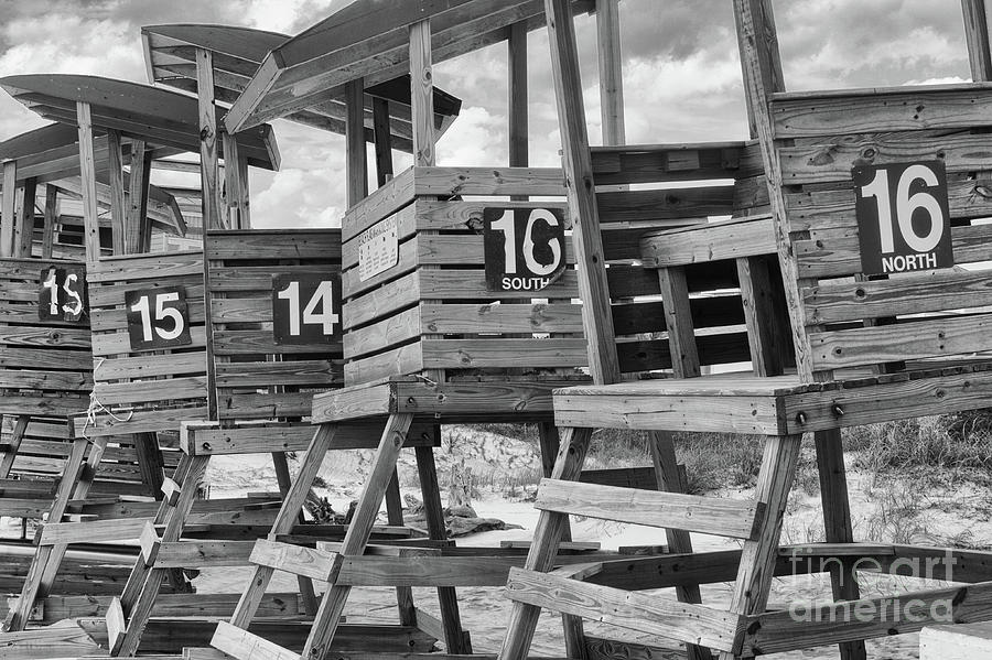 Lifeguard Chairs Photograph By Tom Gari Gallery Three Photography