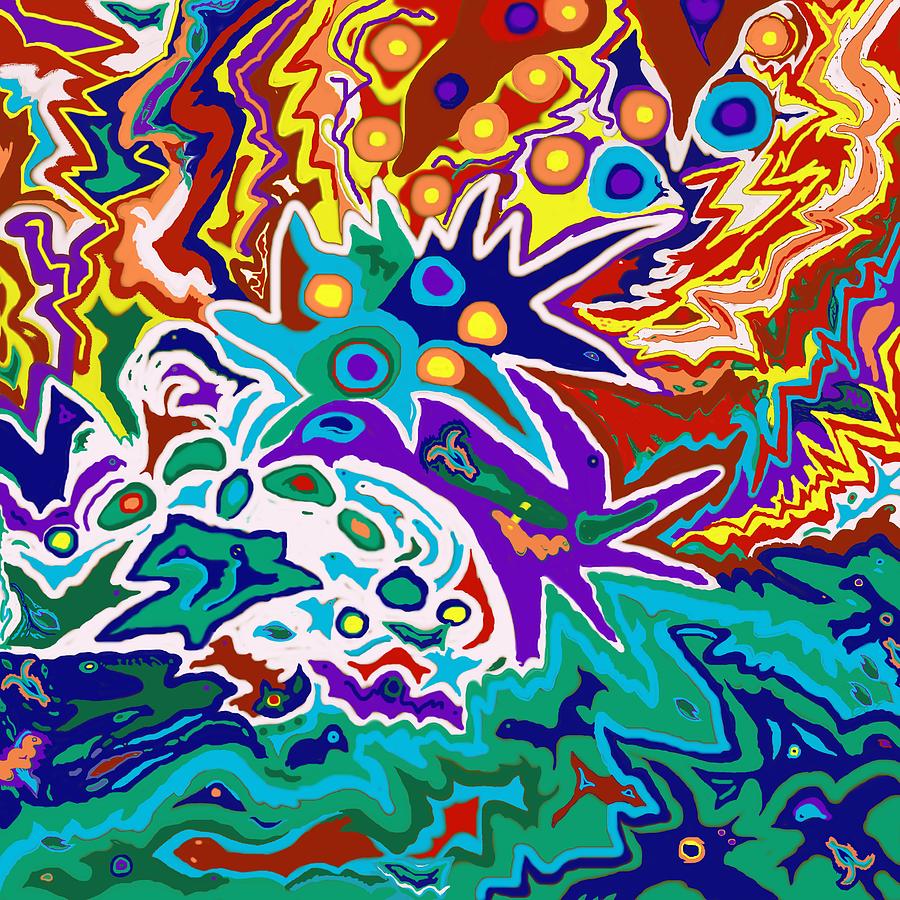 Life Ignition Painting by Julia Woodman