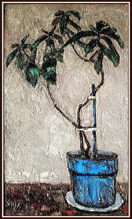 Impressionism Painting - Life in a pot 1 by Pemaro