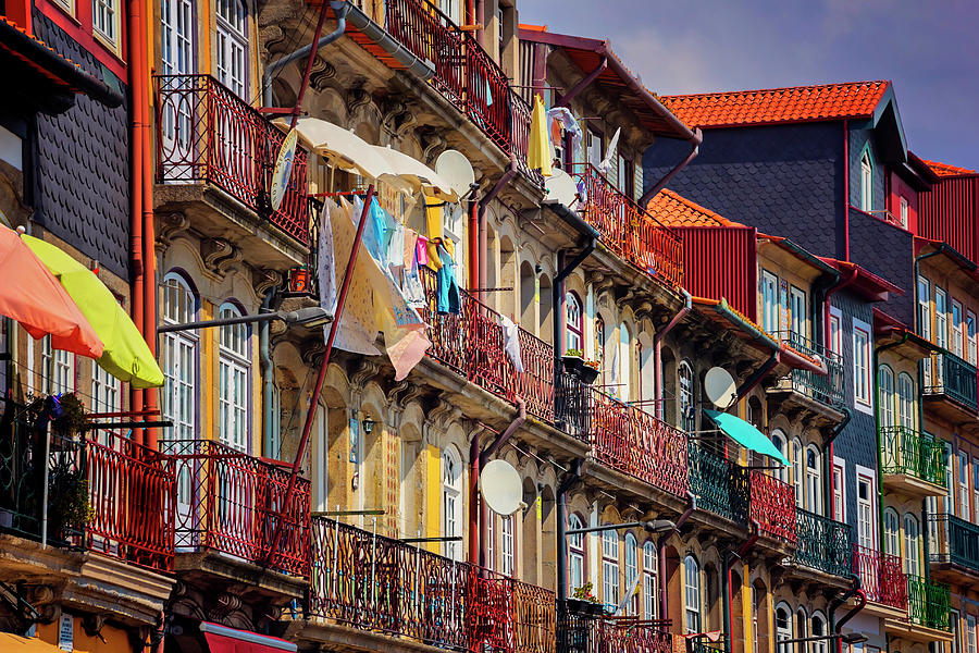 Life in Ribeira Porto  Photograph by Carol Japp