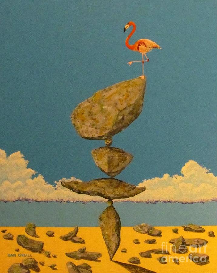 Life is a Balancing Act Painting by Dan ONeill