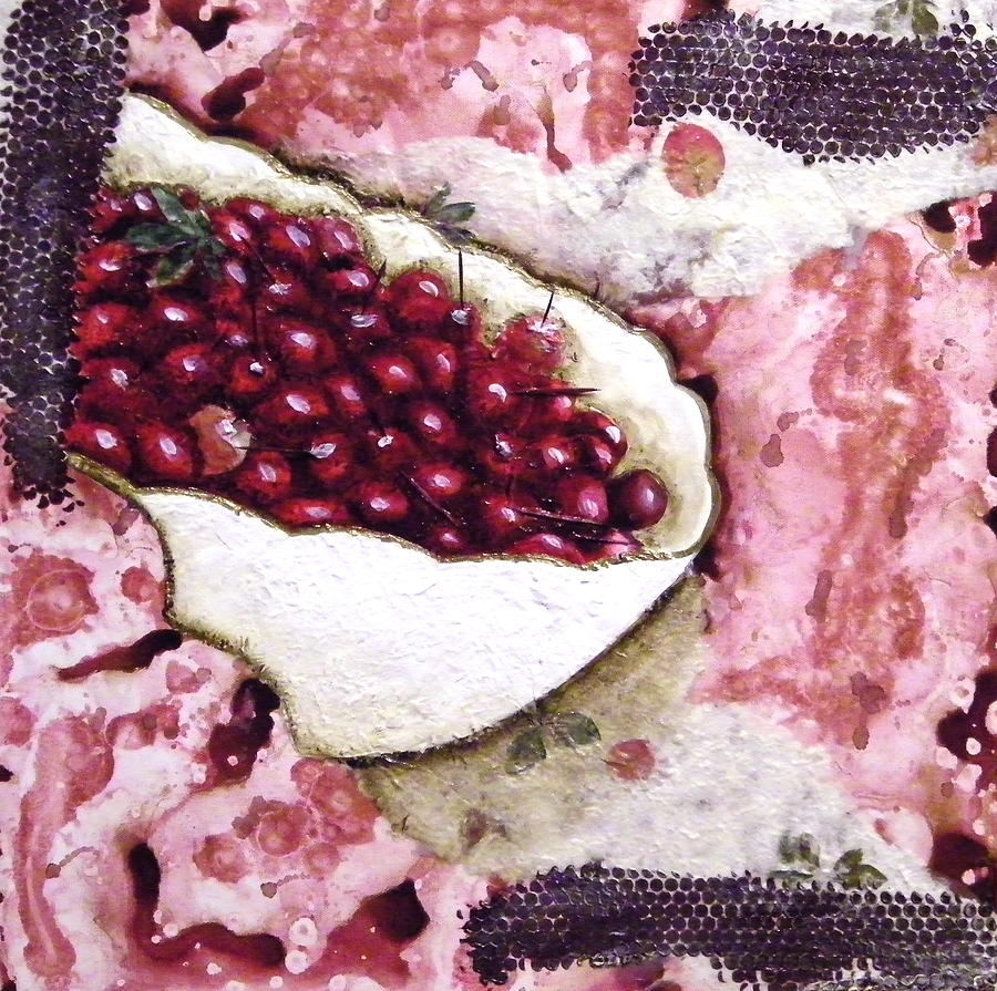 Life is a Bowl of Cherries Painting by Terry Honstead