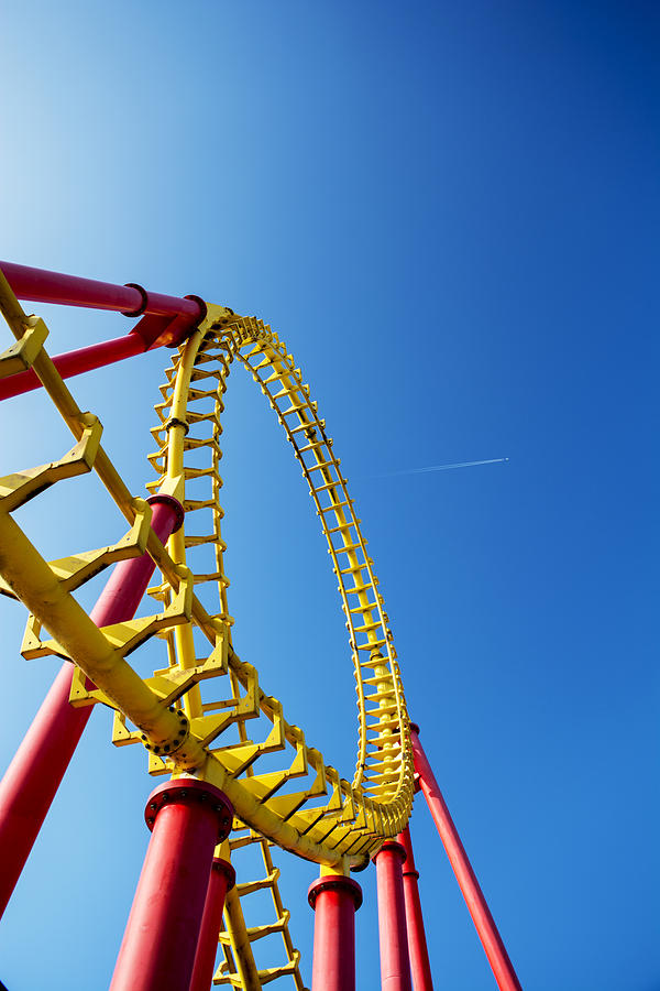 Life Is A Rollercoaster Photograph by Charles Rene - Fine Art America