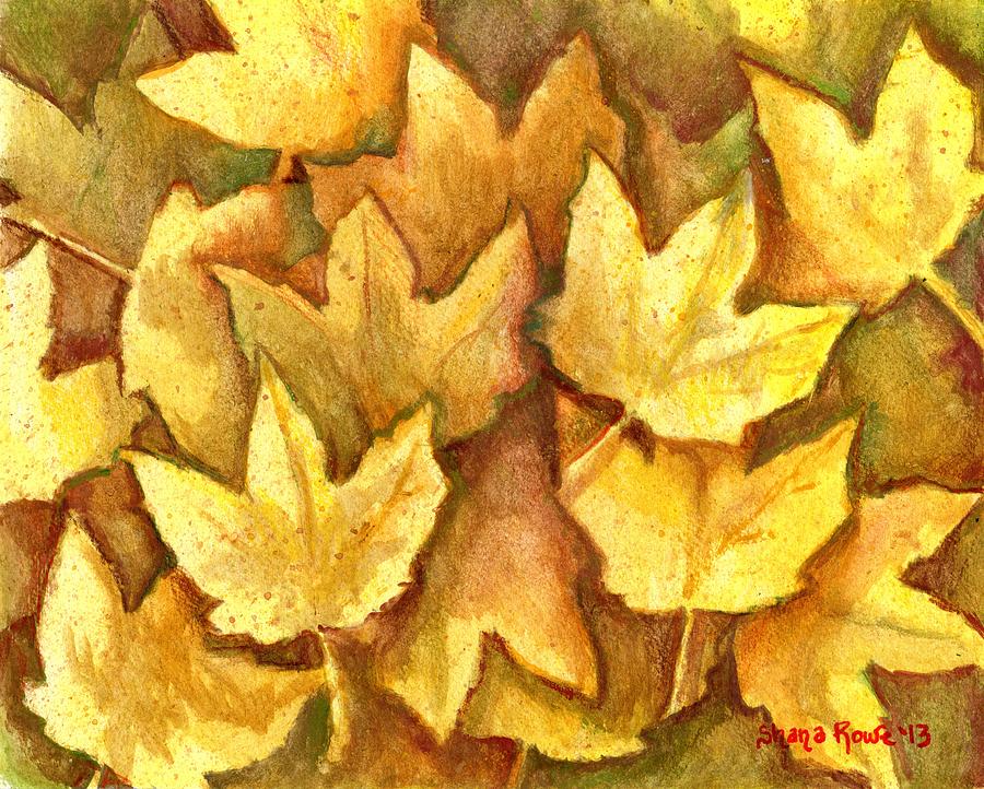 Life is Golden Painting by Shana Rowe Jackson