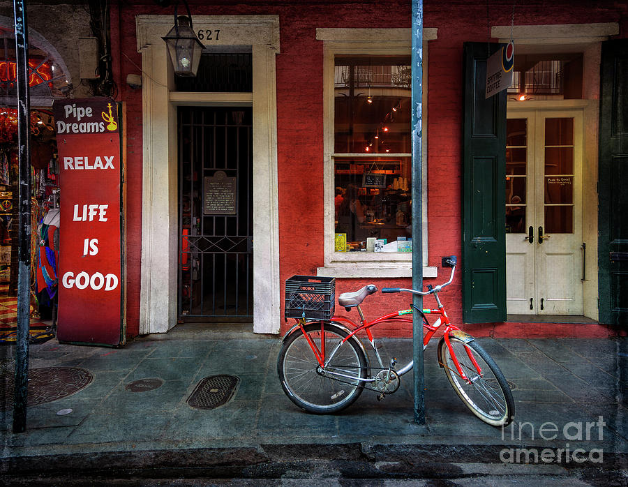 Life is Good Bicycle Photograph by Craig J Satterlee