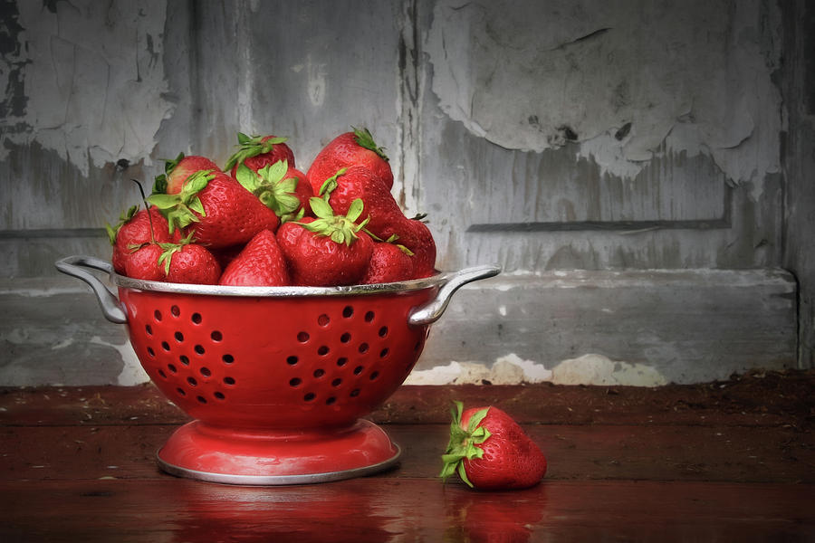 Strawberry Photograph - Life is Sweet by Lori Deiter