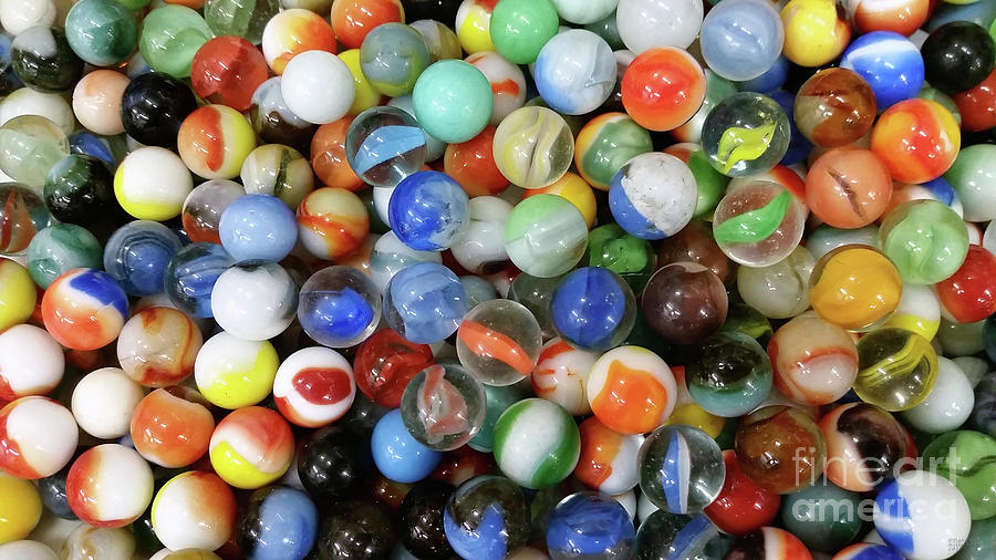 Life of Marbles Photograph by David Millenheft
