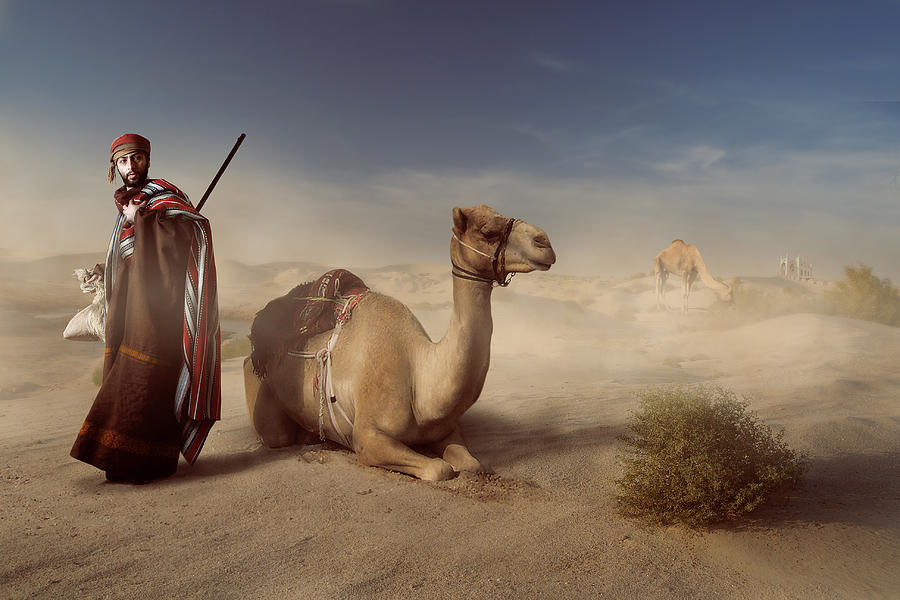 Fantasy Photograph - Life Of The Desert by Hussain Buhligaha