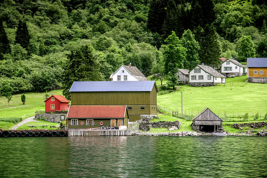 Life on a Fjord Photograph by KG Thienemann