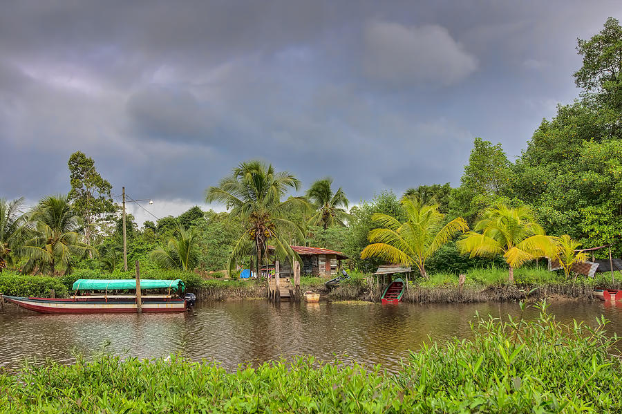 Life on the River Photograph by Nadia Sanowar