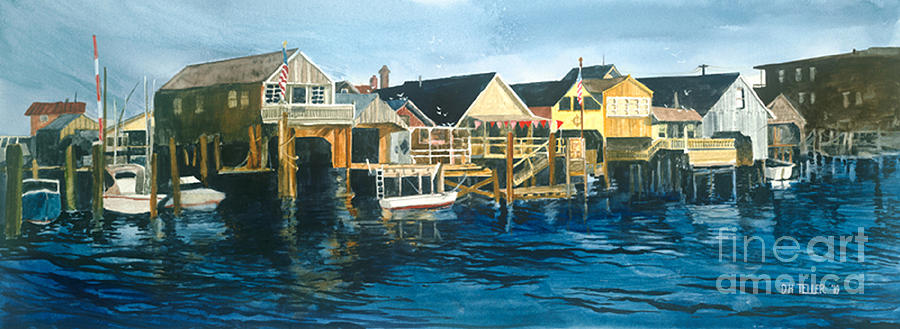 Life on the Water II Painting by Douglas Teller