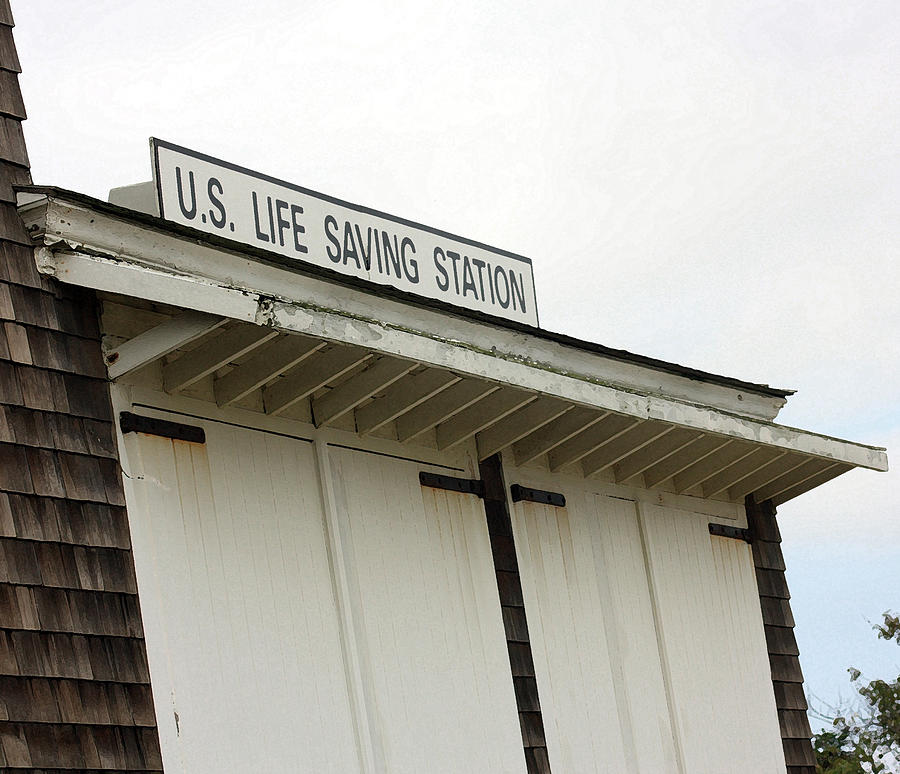 Life Saving Station Photograph by Mary Haber