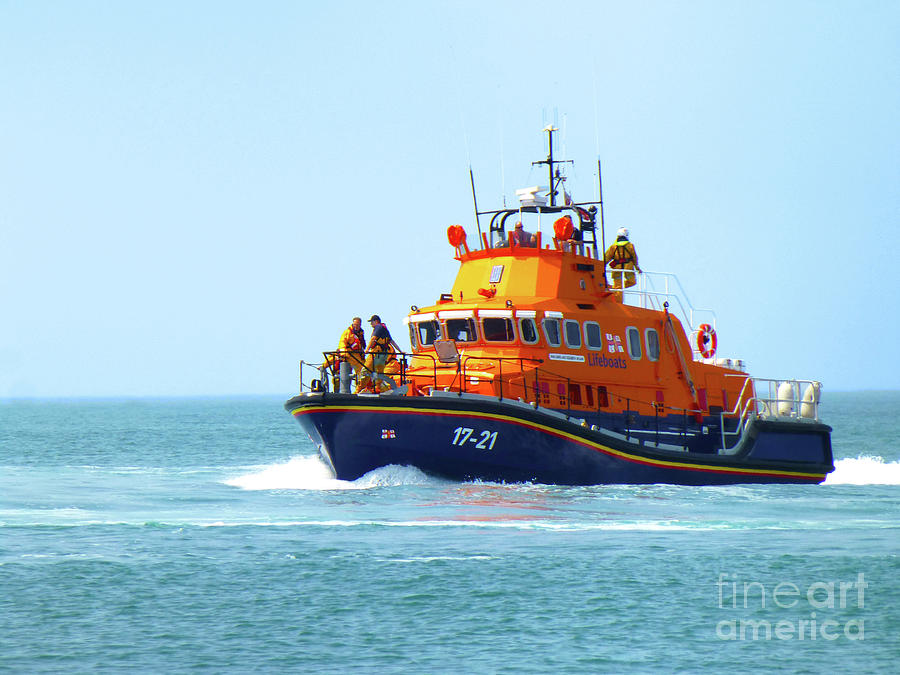 Lifeboat Photograph by Francesca Mackenney
