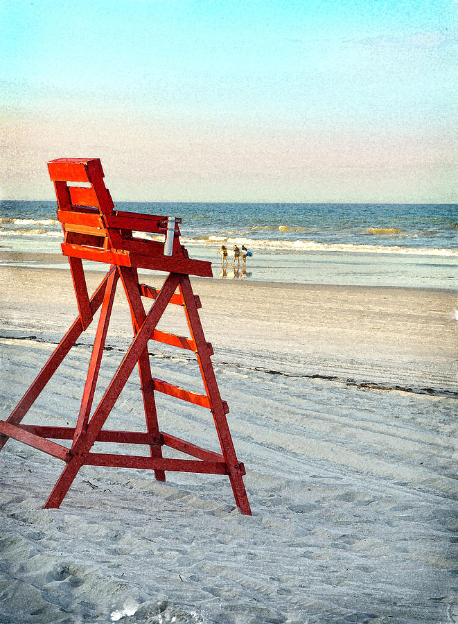Lifeguard Chair Photograph by Linda Olsen