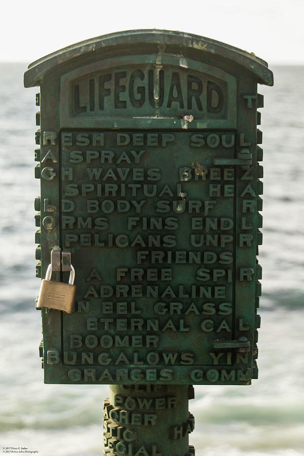 Lifeguard Mystery  Photograph by Hany J