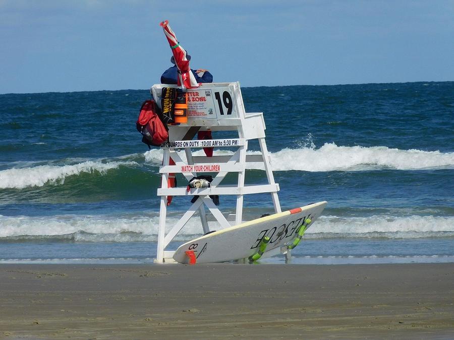 Lifeguard On Duty Photograph
