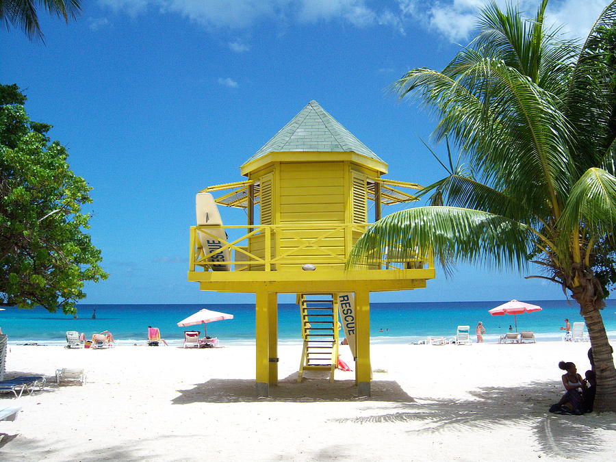 Lifeguard Shack Photograph by Kim Symock