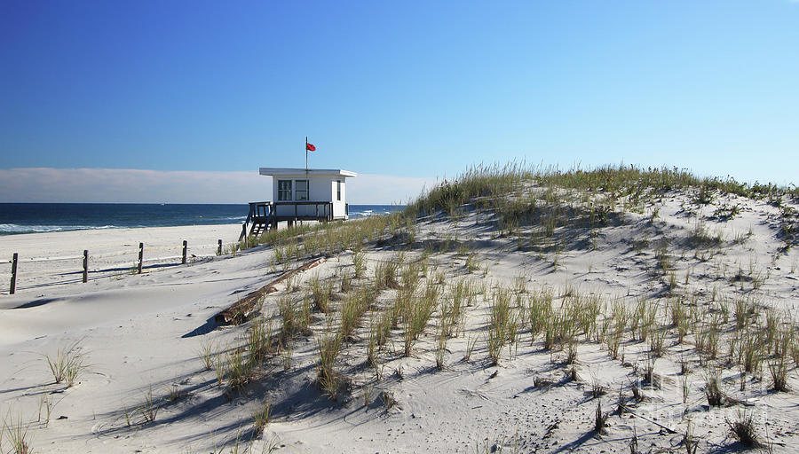 Lifeguard Shack  Photograph by Mary Haber