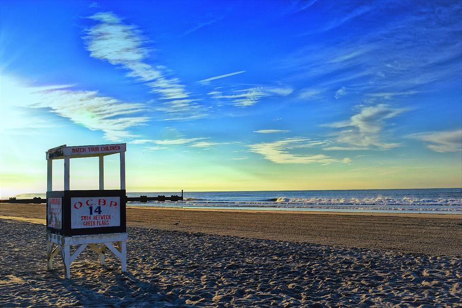 Lifeguard Stand - Ocean City NJ Photograph by James DeFazio